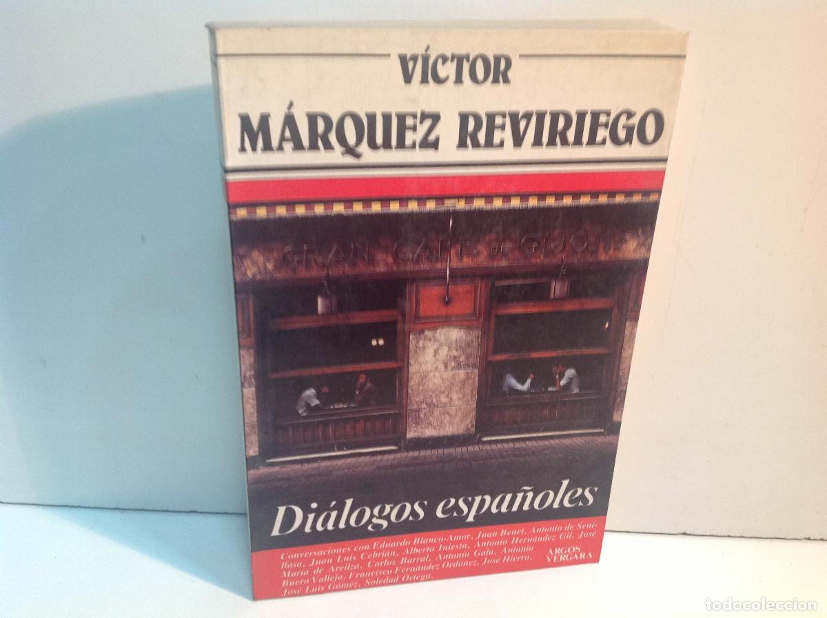Libros: DIALOGOS ESPA&Ntilde;OLES MARQUEZ REVIRIEGO VICTOR 1982 - Foto 1