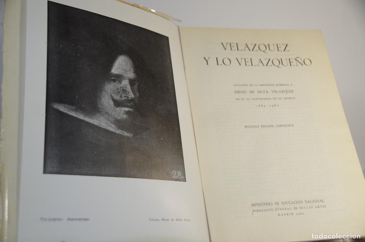 Libros: VELAZQUEZ Y LO VELAZQUE&Ntilde;O 1961 - Foto 2