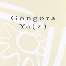 Libros: GONGORA YA (Z)