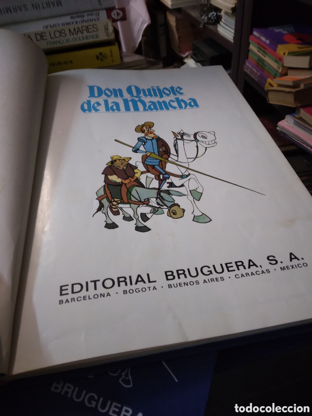 Libros: D.Quijote de la Mancha, Bruguera, 3 tomos - Foto 3