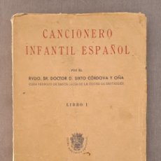 Libros: CANCIONERO POPULAR DE LA PROVINCIA DE SANTANDER. LIBRO 1.