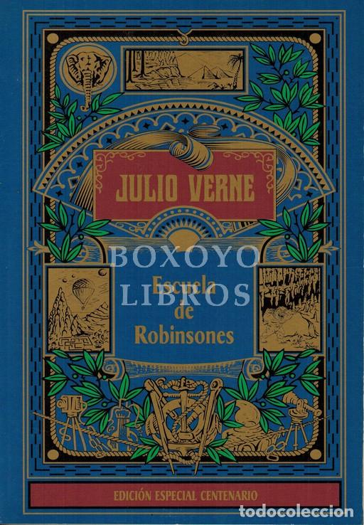 Libros: VERNE, Julio. Escuela de Robinsones - Foto 1