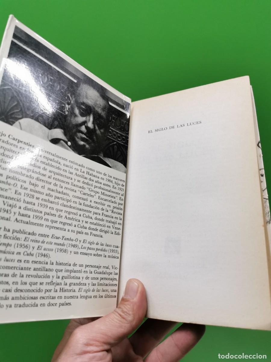 Libros: ALEJO CARPENTIER - EL SIGLO DE LAS LUCES - SEIX BARRAL - Foto 3