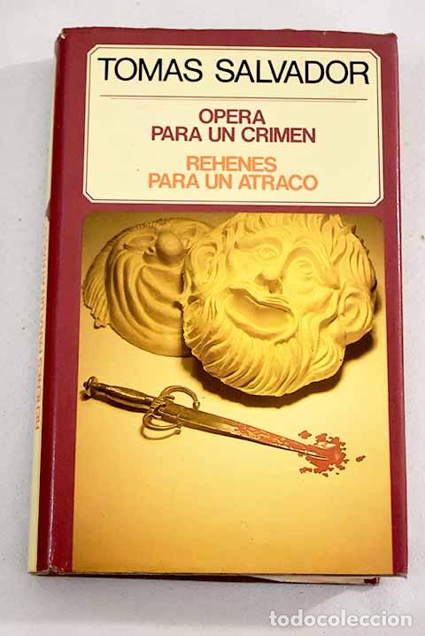 Libros: Opera para un crimen.- Salvador, Tom&aacute;s - Foto 1