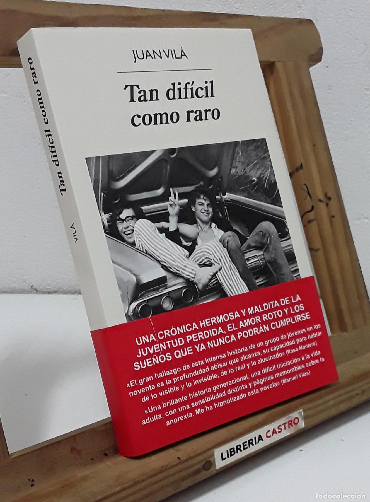Libros: Tan dif&iacute;cil como raro - Juan Vil&aacute;. - Foto 1