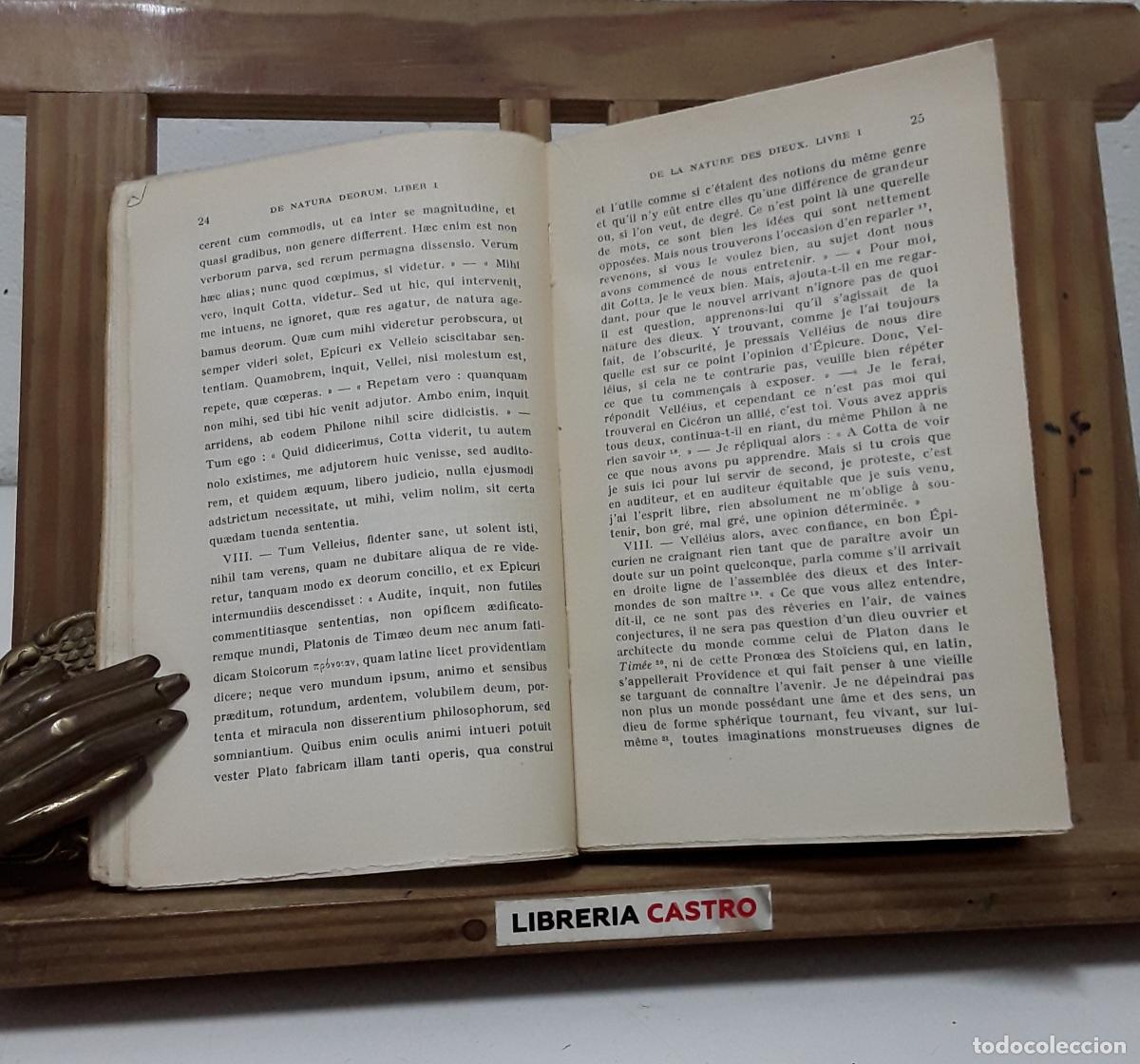 Libros: Cicer&oacute;n. De la Nature des Dieux - Cic&eacute;ron. - Foto 2