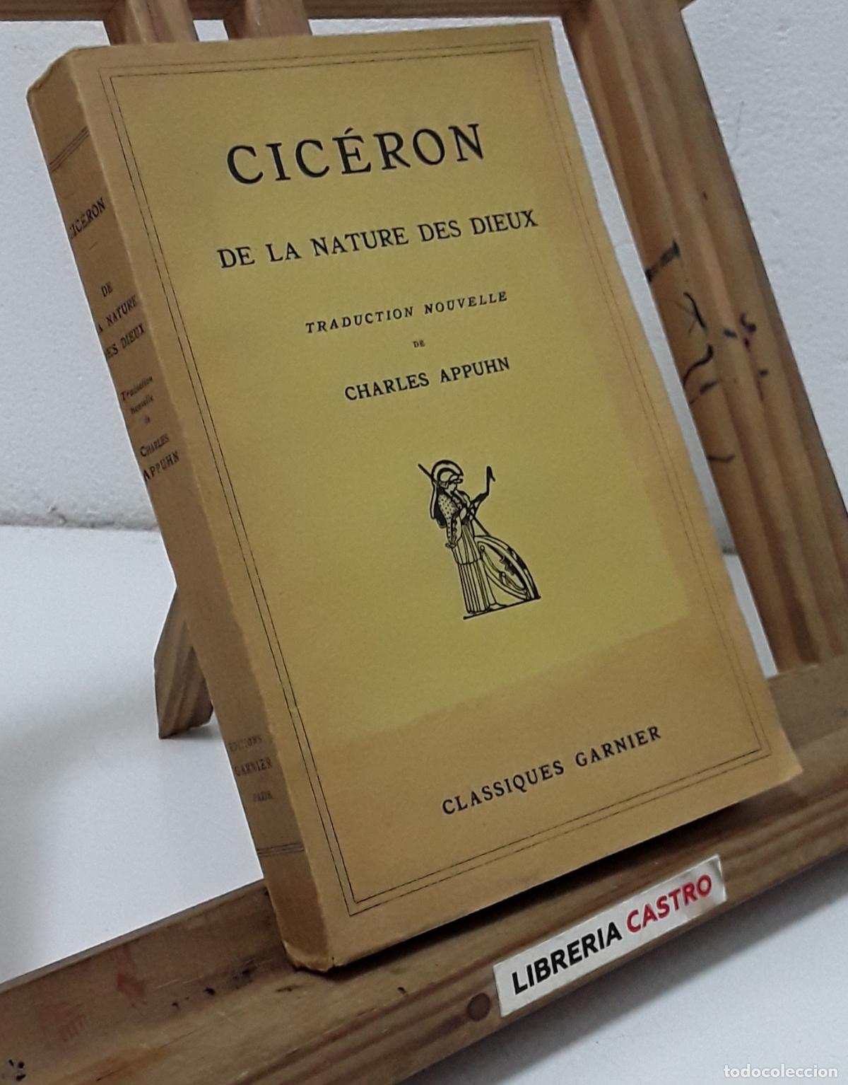 Libros: Cicer&oacute;n. De la Nature des Dieux - Cic&eacute;ron. - Foto 1
