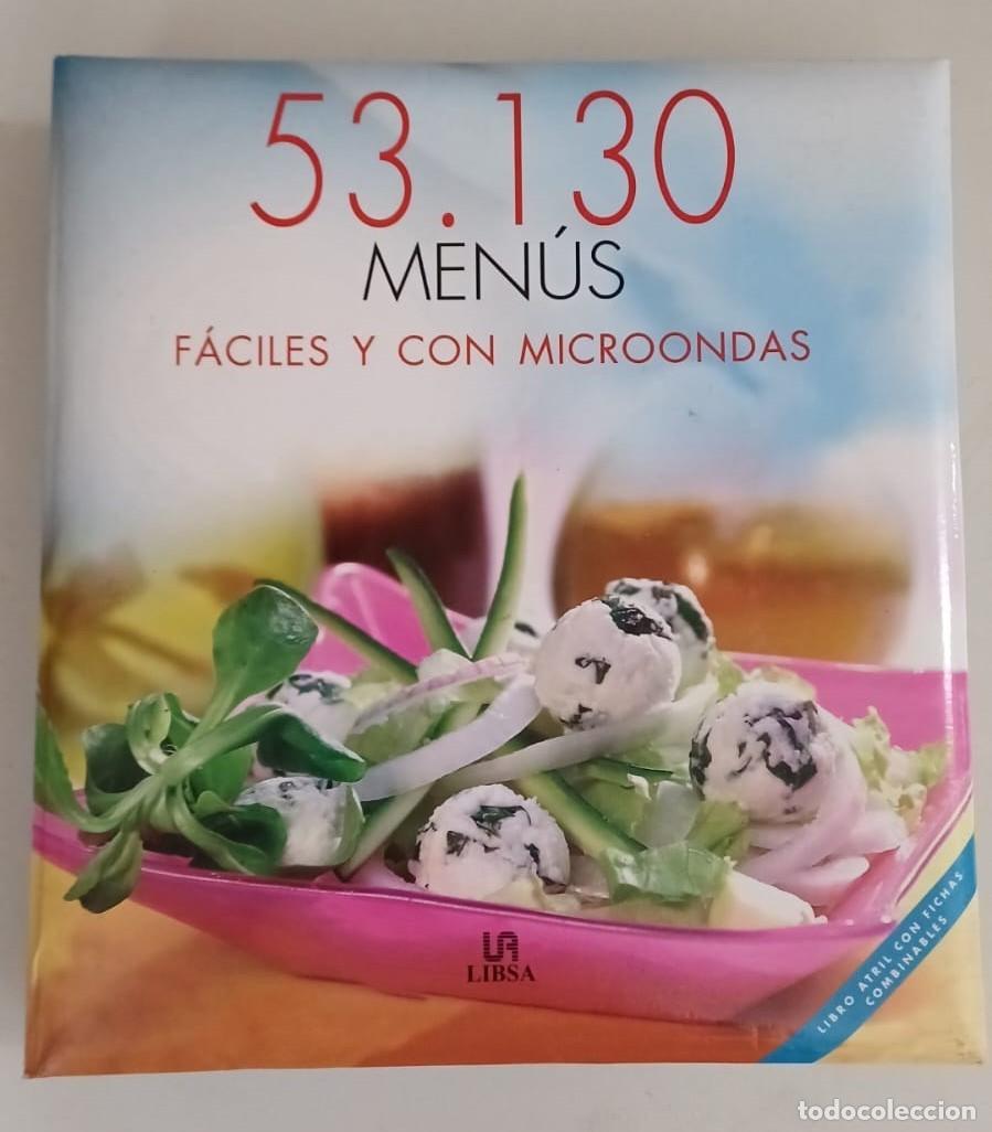 Libros: 53.130 men&uacute;s f&aacute;ciles y con microondas - Varios - Foto 1