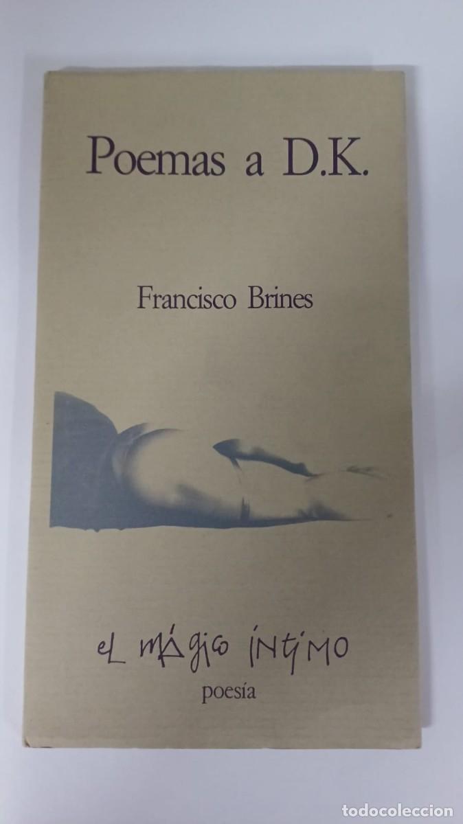 Libros: Poemas a D.K - Brines,Francisco - Foto 1
