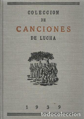 Libros: COLECCI&Oacute;N DE CANCIONES DE LUCHA - W.AR - Foto 1