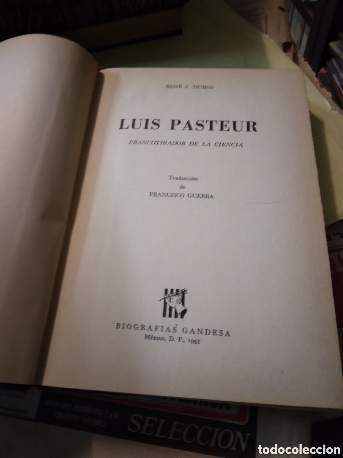 Libros: Luis Pasteur, Rene Dubos, Gandesa - Foto 2