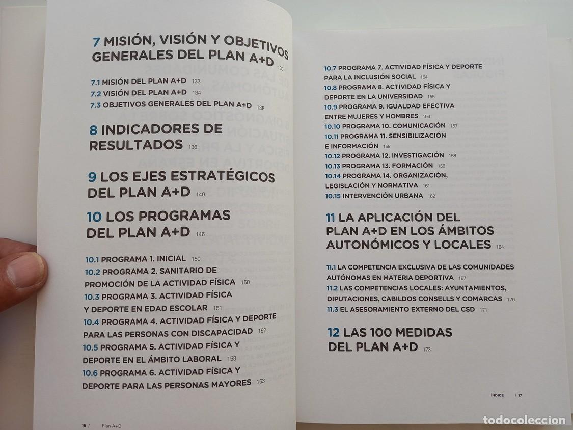 Libros: PLAN INTEGRAL PARA LA ACTIVIDAD F&Iacute;SICA Y EL DEPORTE. Plan A+D. (Nuevo) - Foto 4
