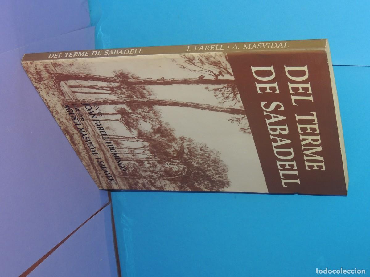 Libros: DEL TERME DE SABADELL. - AGUSTI MASVIDAL - Foto 2