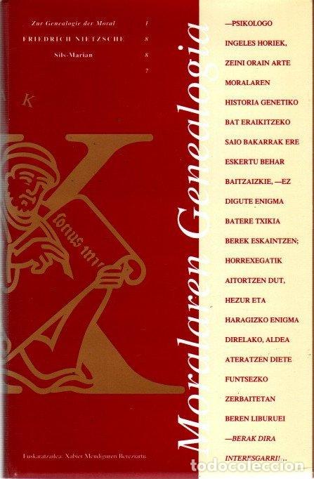 Libros: Moralaren genealogia - Nietzsche, Friedrich - Foto 1