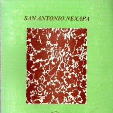 Libros: SAN ANTONIO NEXAPA - SEARGEANT, HELEN H.