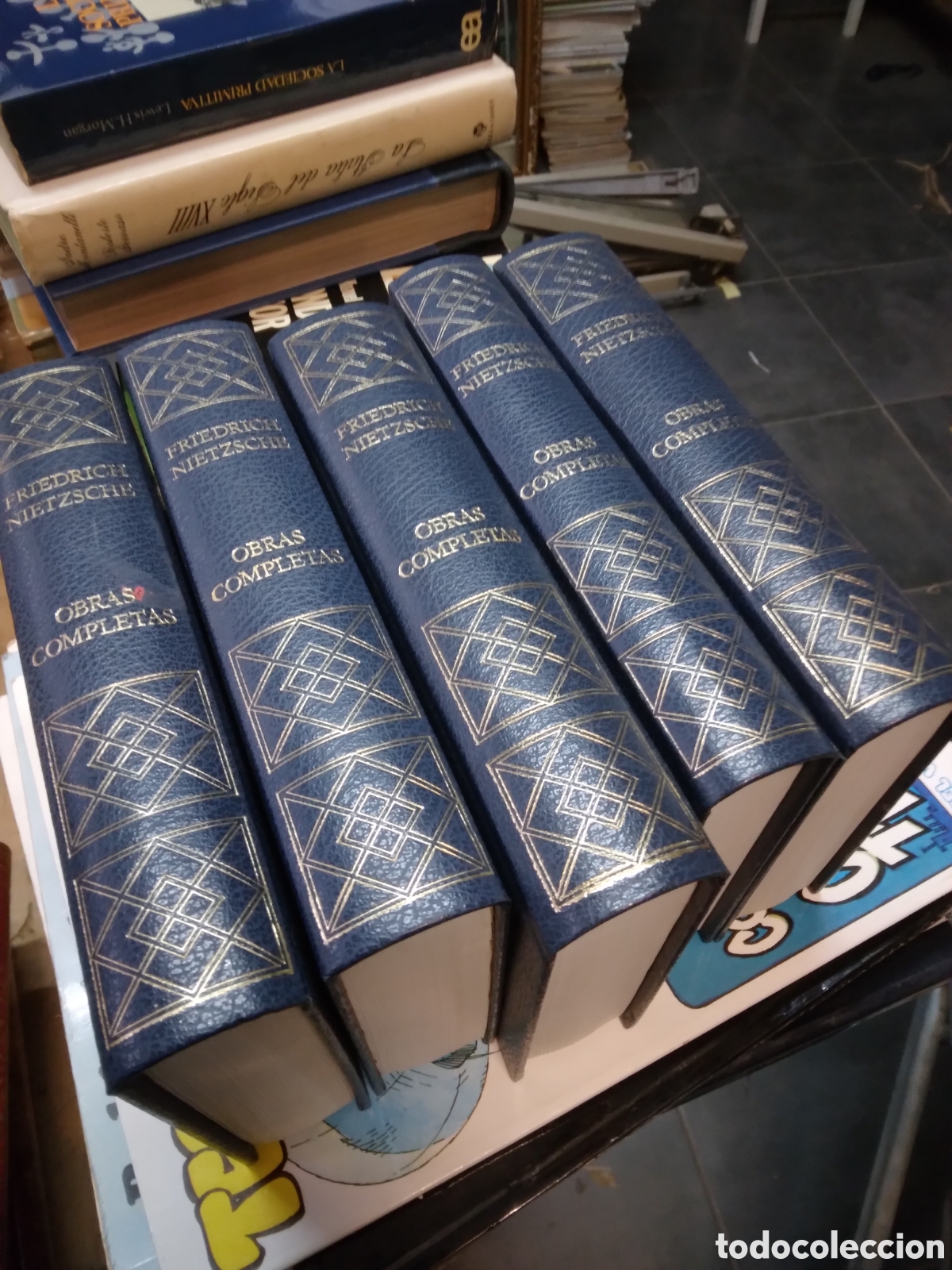 Libros: Friedrich Nietzsche, Obras completas, 5 tomos - Foto 1