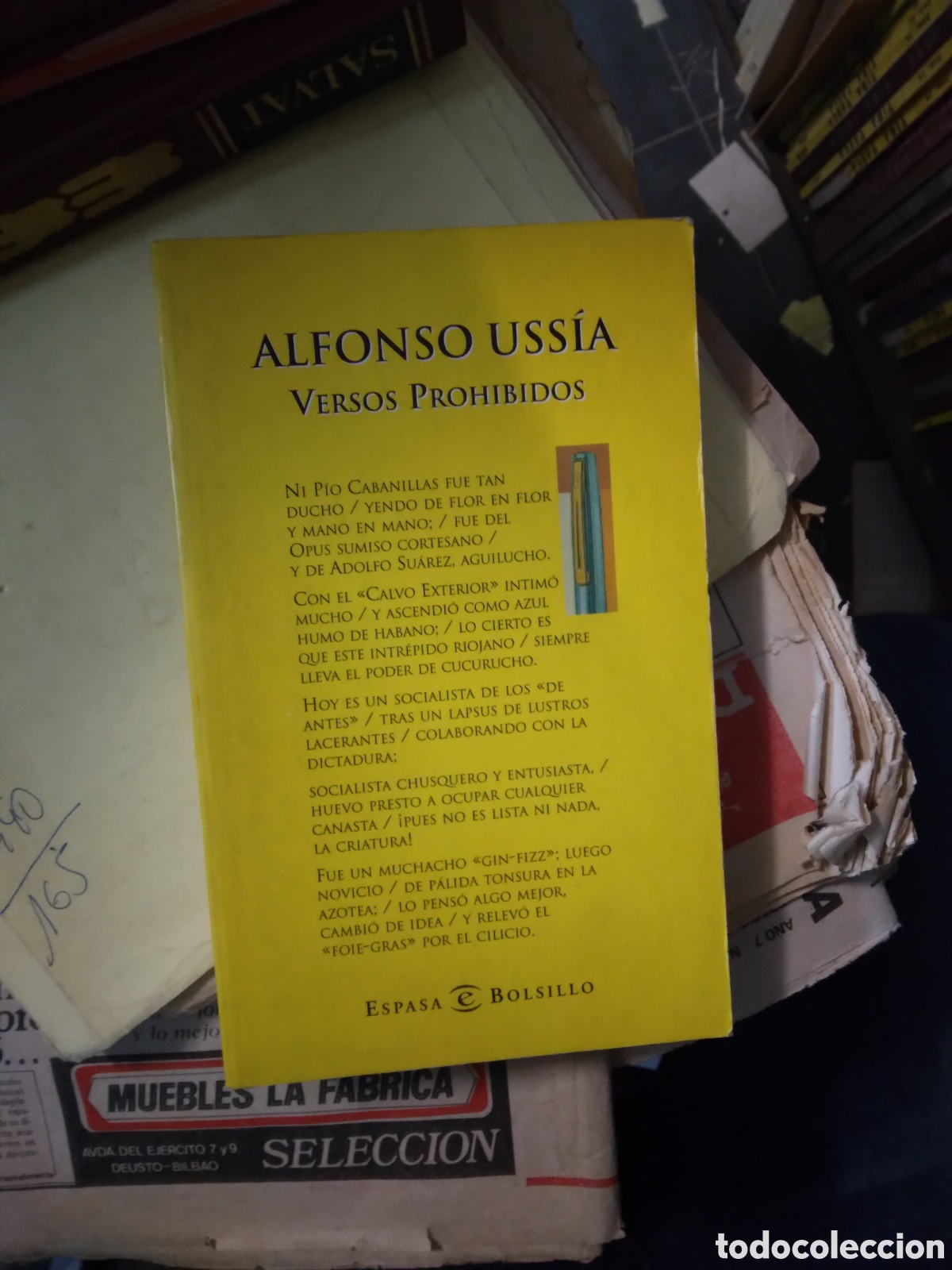 Libros: Alfonso Ussia, Versos prohibidos - Foto 1