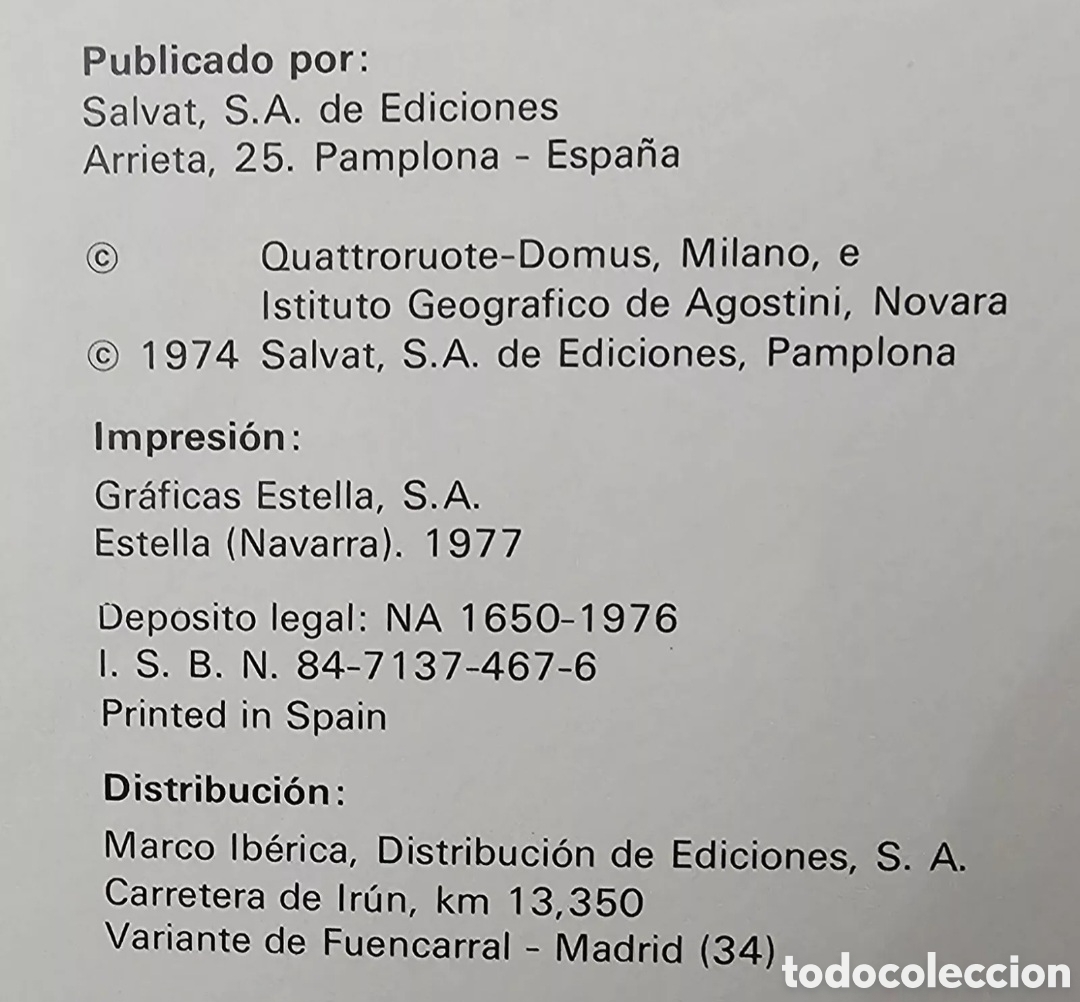 Libros: LIBRO LAS MOTOS (Espa&ntilde;a - Salvat - 1976) - Foto 8