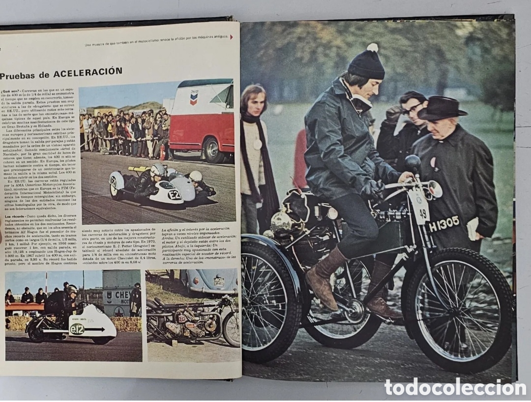 Libros: LIBRO LAS MOTOS (Espa&ntilde;a - Salvat - 1976) - Foto 10