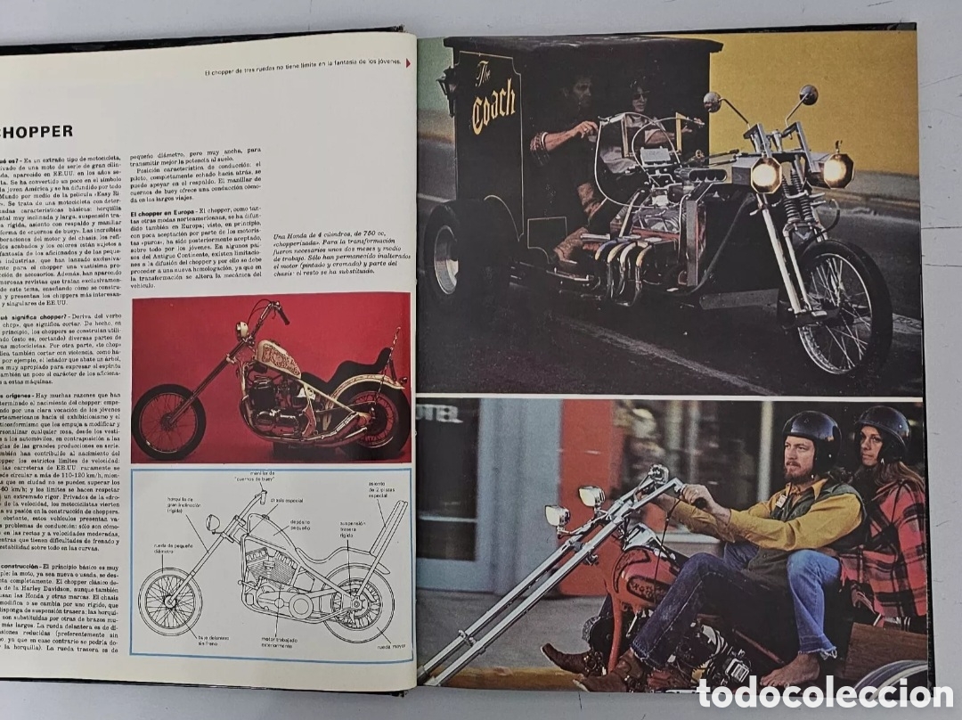 Libros: LIBRO LAS MOTOS (Espa&ntilde;a - Salvat - 1976) - Foto 12