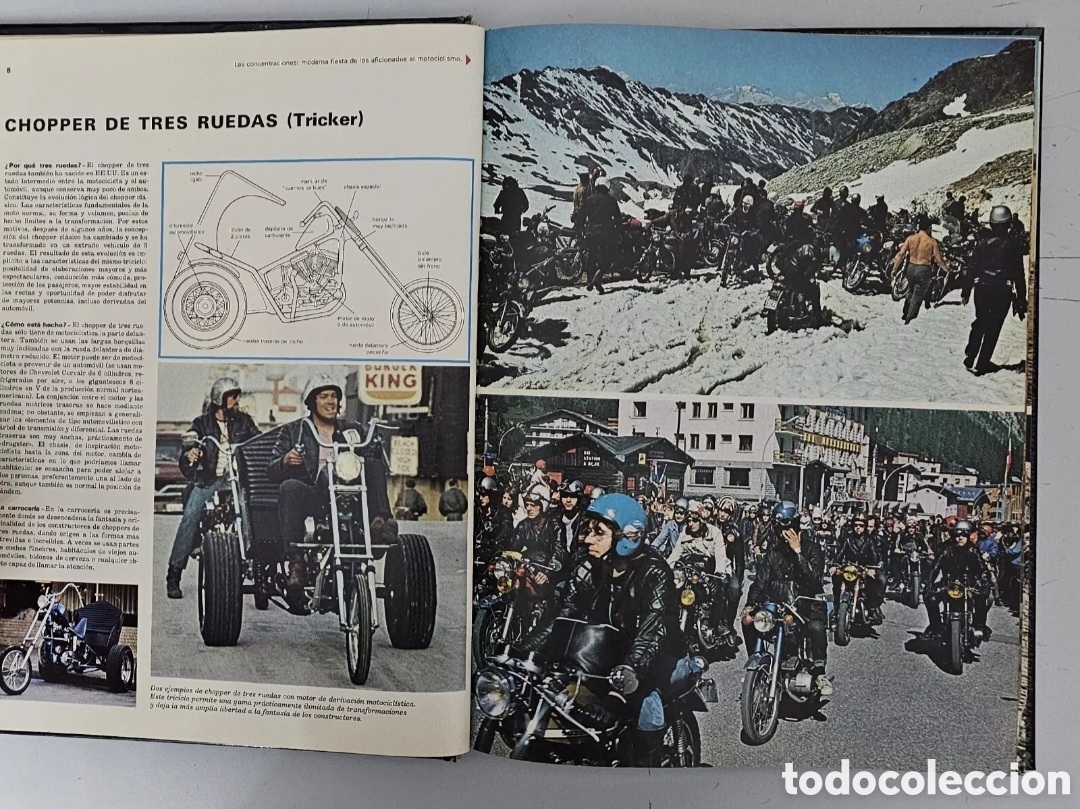 Libros: LIBRO LAS MOTOS (Espa&ntilde;a - Salvat - 1976) - Foto 13