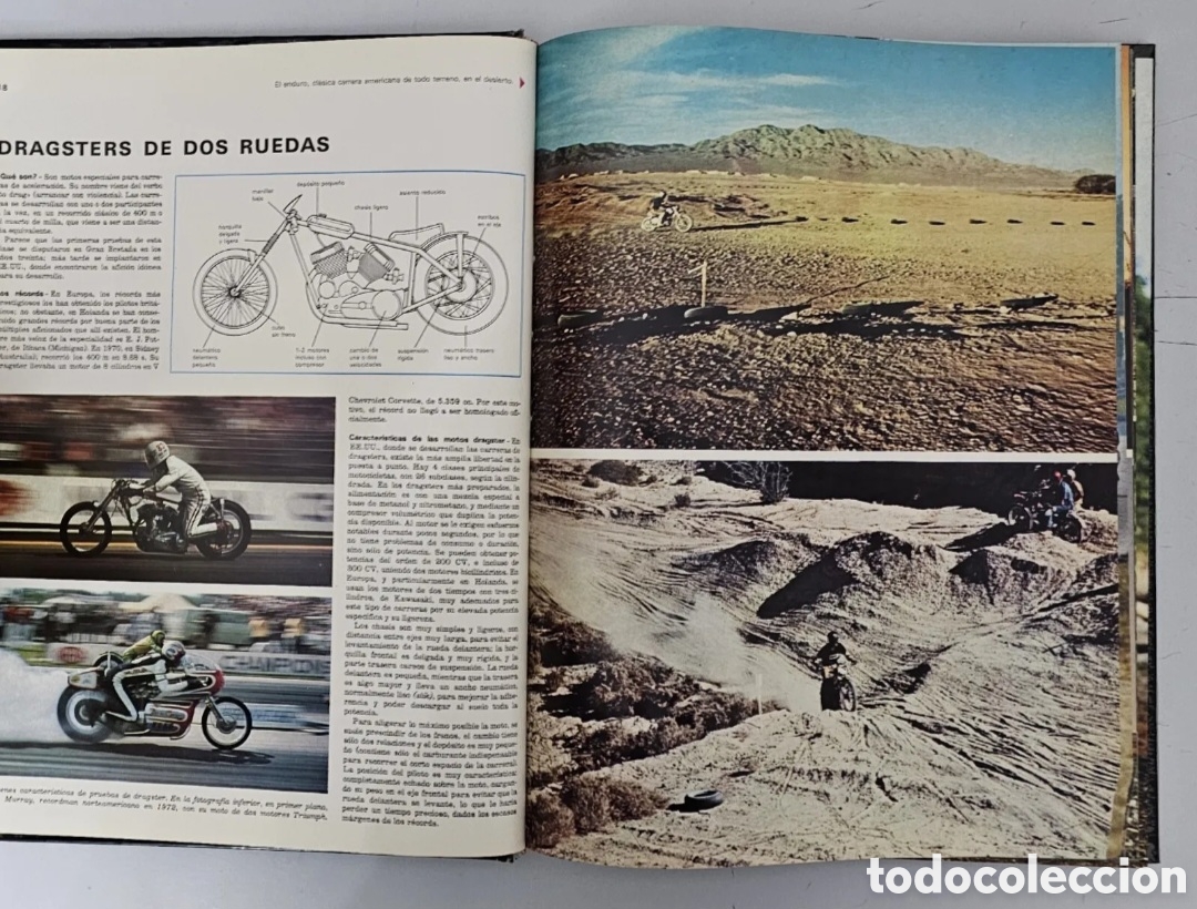 Libros: LIBRO LAS MOTOS (Espa&ntilde;a - Salvat - 1976) - Foto 16