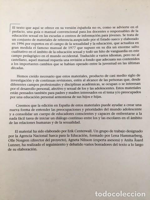 Libros: El amor en la adolescencia - Erik Centerwall - Serbal, 2000 - Foto 2
