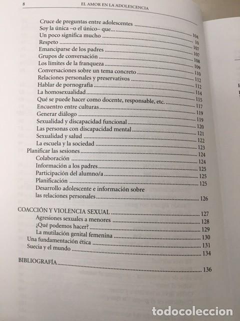 Libros: El amor en la adolescencia - Erik Centerwall - Serbal, 2000 - Foto 6