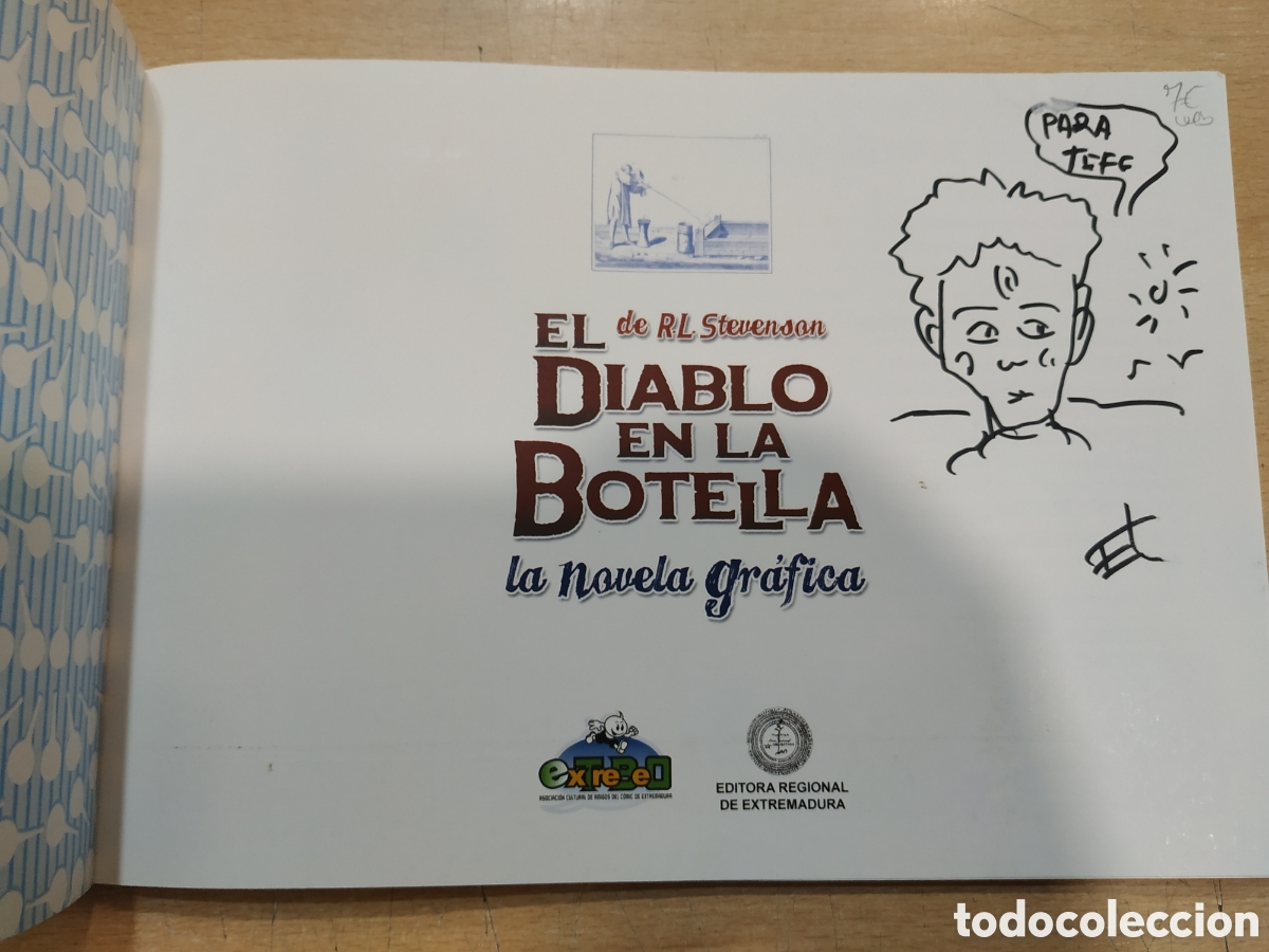 Libros: El diablo en la botella - Foto 2