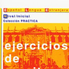 Libros: EJERCICIOS DE ESCRITURA - NIVEL INICIAL - ELE (9788466700672)