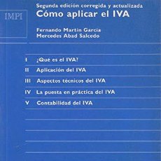 Libros: COMO APLICAR EL IVA (9788486805241)