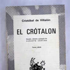 Libros: EL CRÓTALON.- VILLALÓN, CRISTÓBAL DE