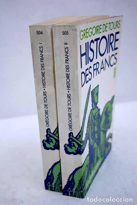 Libros: Histoire des francs.- tours - Foto 1