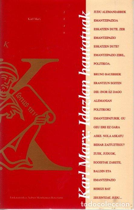 Libros: Karl Mark: Idazlan hautatuak - Marx, Karl - Foto 1