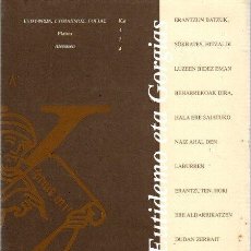Libros: EUTIFRON, EUTIDERMO ETA GORGIAS - PLATON