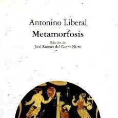 Libros: METAMORFOSIS - LIBERAL, ANTONINO