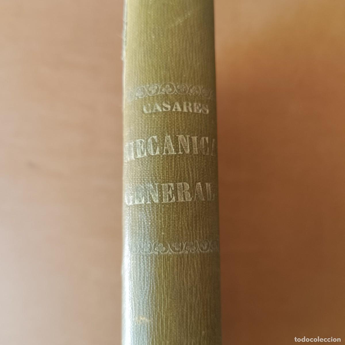 Libros: CASARES BESCANSA, Ferm&iacute;n: - Mec&aacute;nica general. - Foto 6