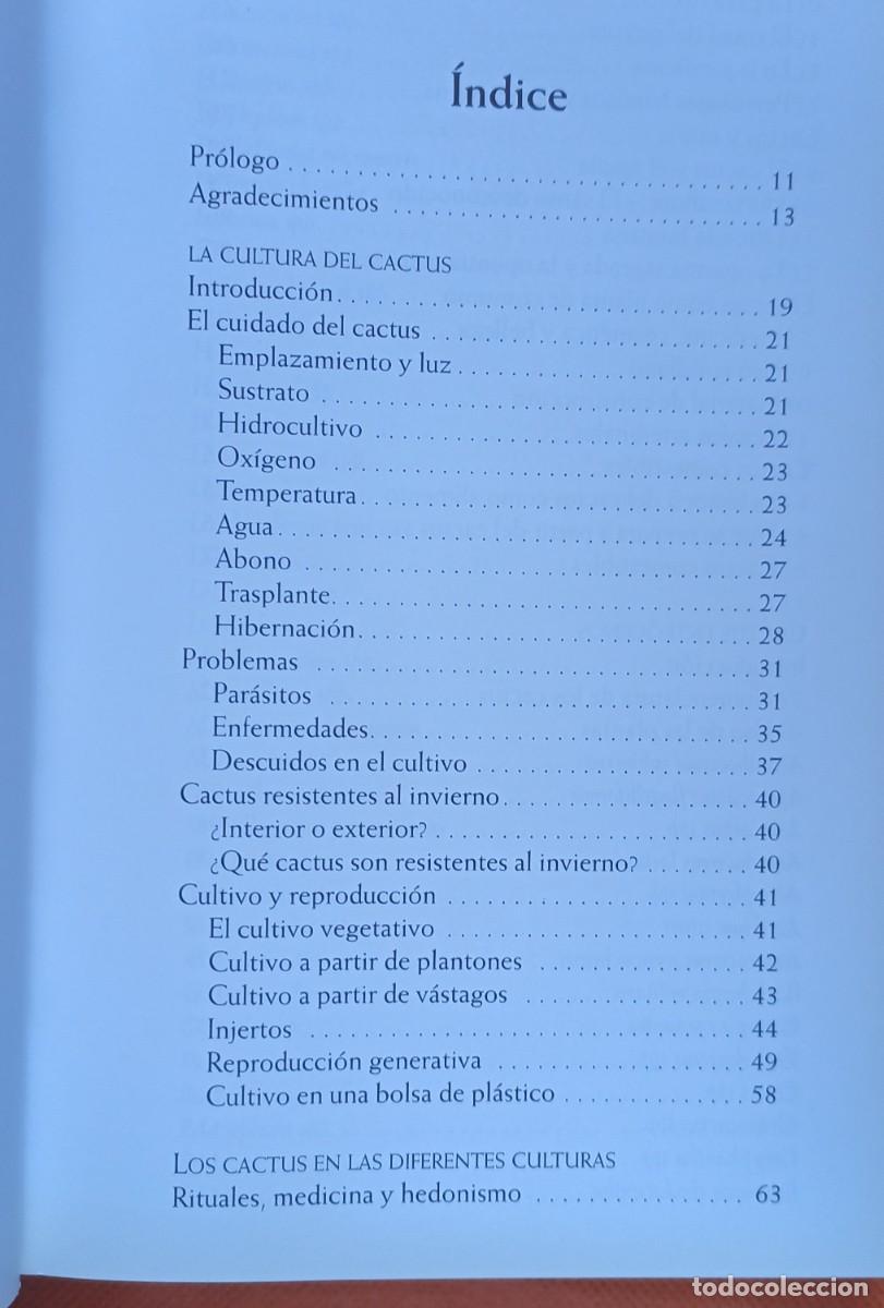 Libros: CACTUS ENTE&Oacute;GENOS -Markus Berger- - Foto 3
