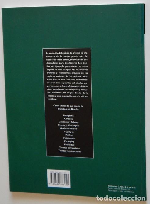 Libros: Tipograf&iacute;a - Eugeni Rosell i Miralles (versi&oacute;n castellana) / Edici&oacute;n de 5000 ejemplares - Foto 2