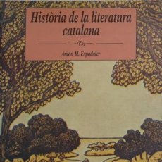 Libros: HISTÒRIA DE LA LITERATURA CATALANA