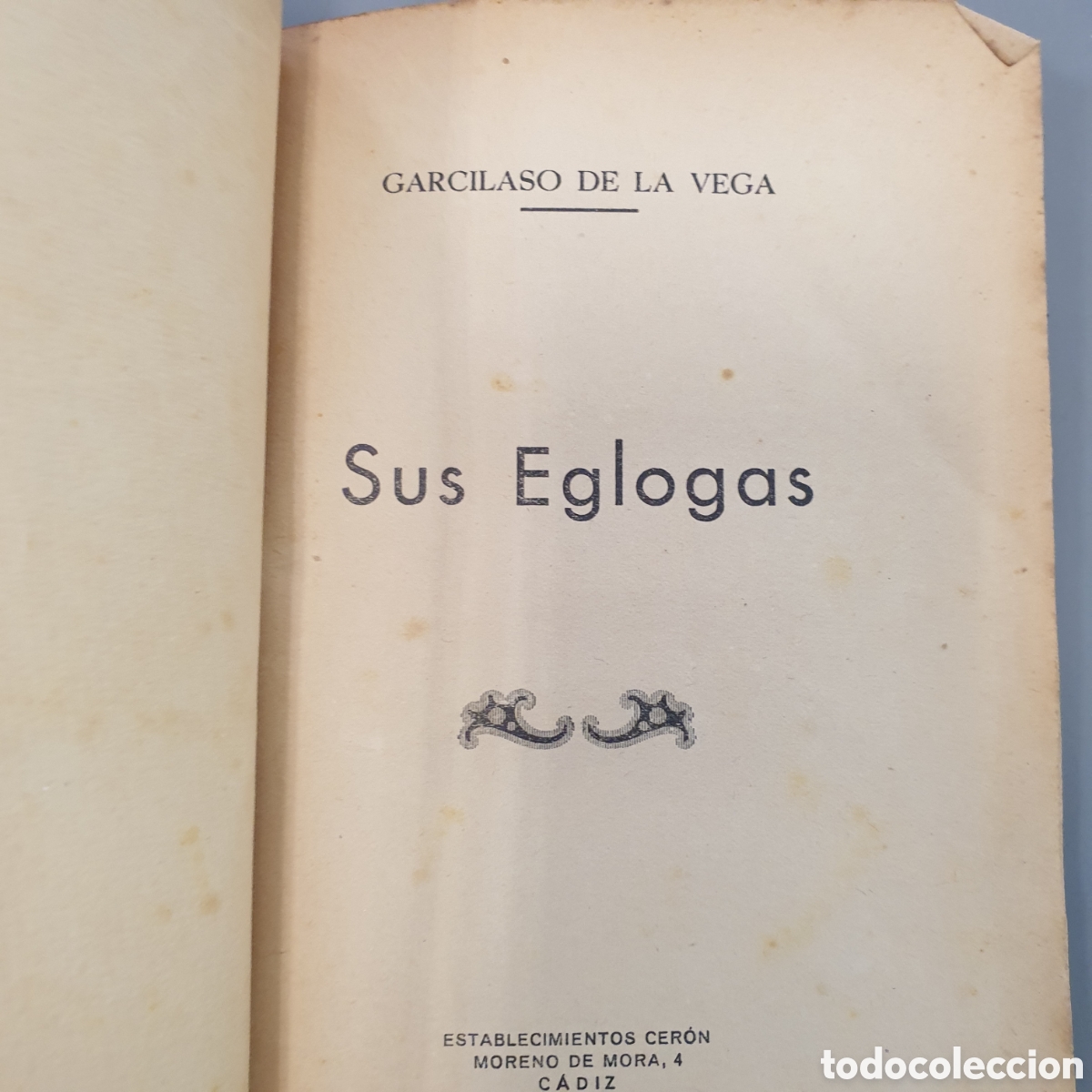 Libros: EGLOGAS . GARCILASO DE LA VEGA - Foto 2