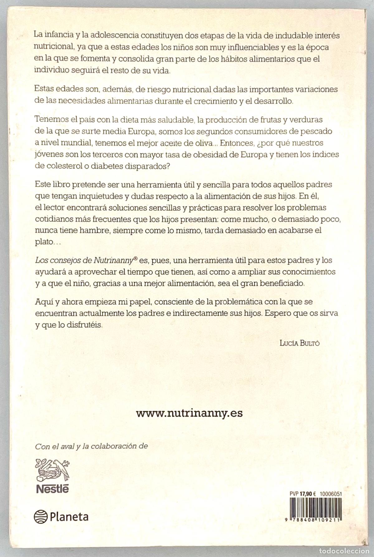 Libros: NUTRINANNY. LUC&Iacute;A BULT&Oacute;. - Foto 2