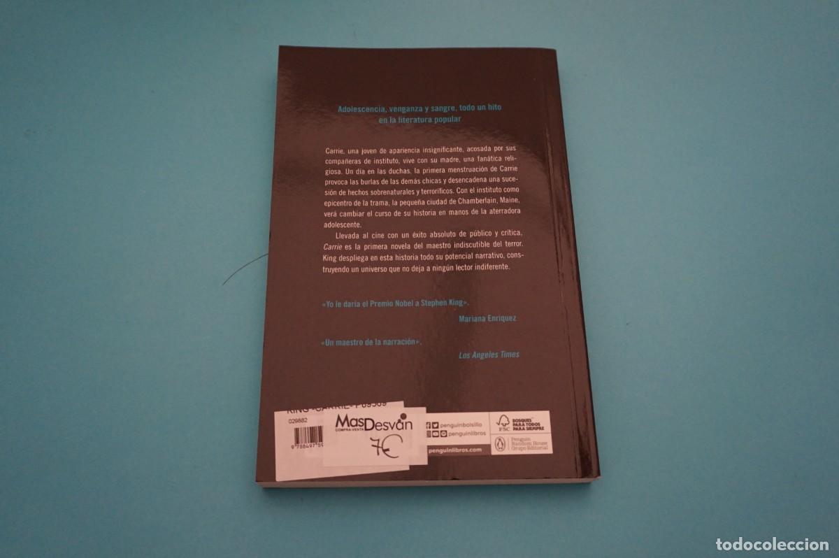 Libros: M1E- CARRIE - STEPHEN KING / DEBOLSILLO - Foto 6