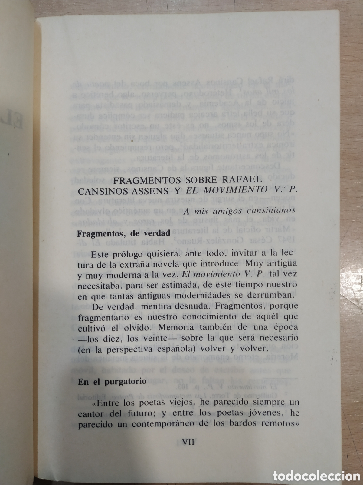 Libros: EL MOVIMIENTO V.P. Rafael Cansinos - Foto 2