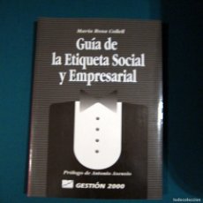 Libros: GUIA DE LA ETIQUETA SOCIAL Y EMPRESARIAL (9788480881616)