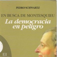 Libros: EN BUSCA DE MONTESQUIEU: LA DEMOCRACIA EN PELIGRO (9788474907742)