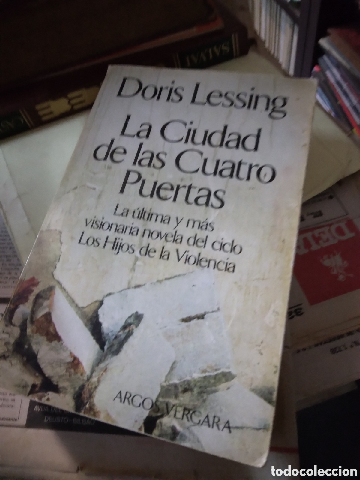 Libros: Dosis Lessing, La.ciudad de kas cuatro puertas, Argos - Foto 1