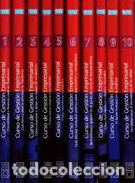 Libros: CURSO DE GESTI&Oacute;N EMPRESARIAL. 10 TOMOS. - Foto 1