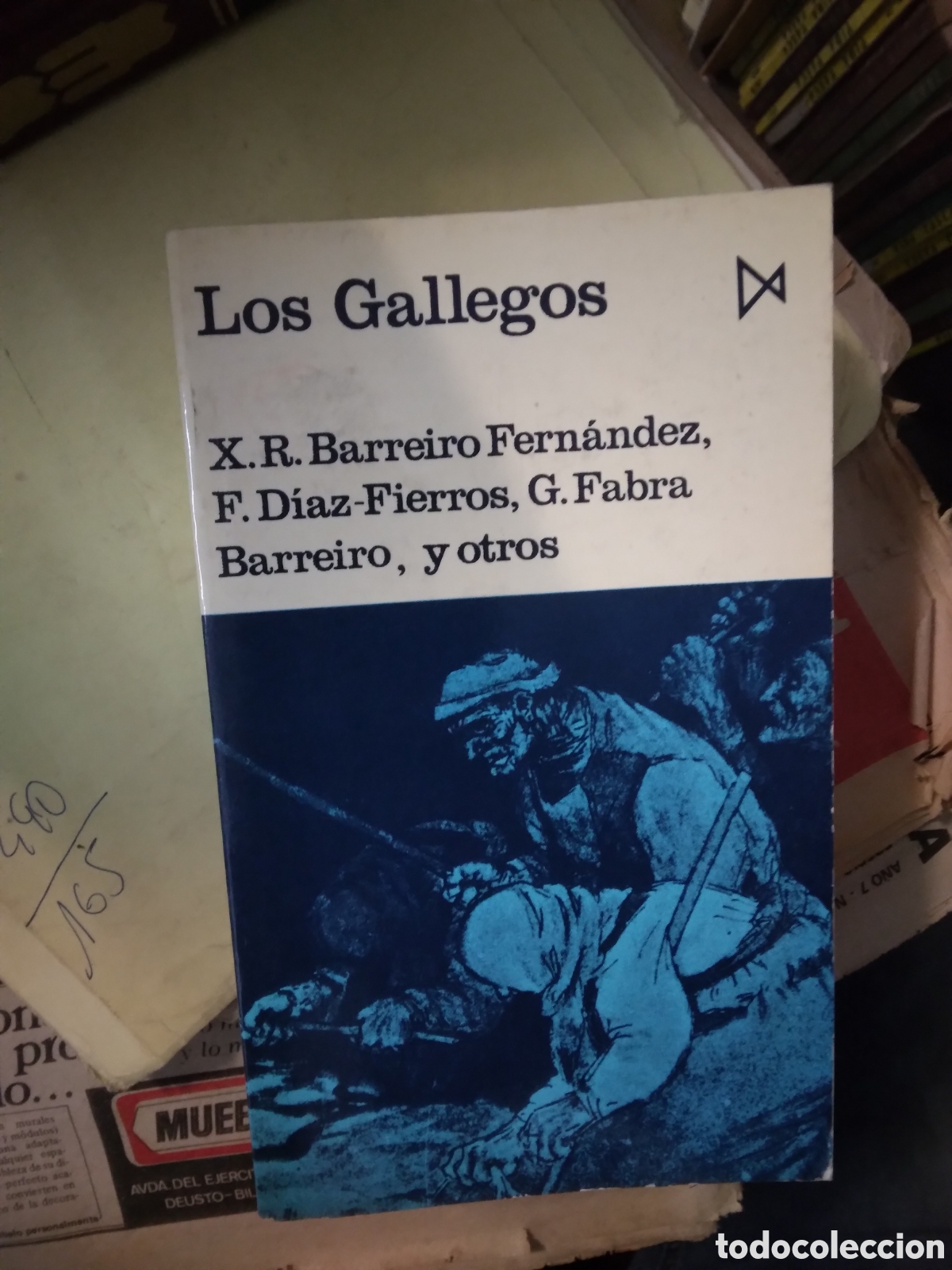 Libros: Los gallegos, X.R. Barreiro, Istmo - Foto 1