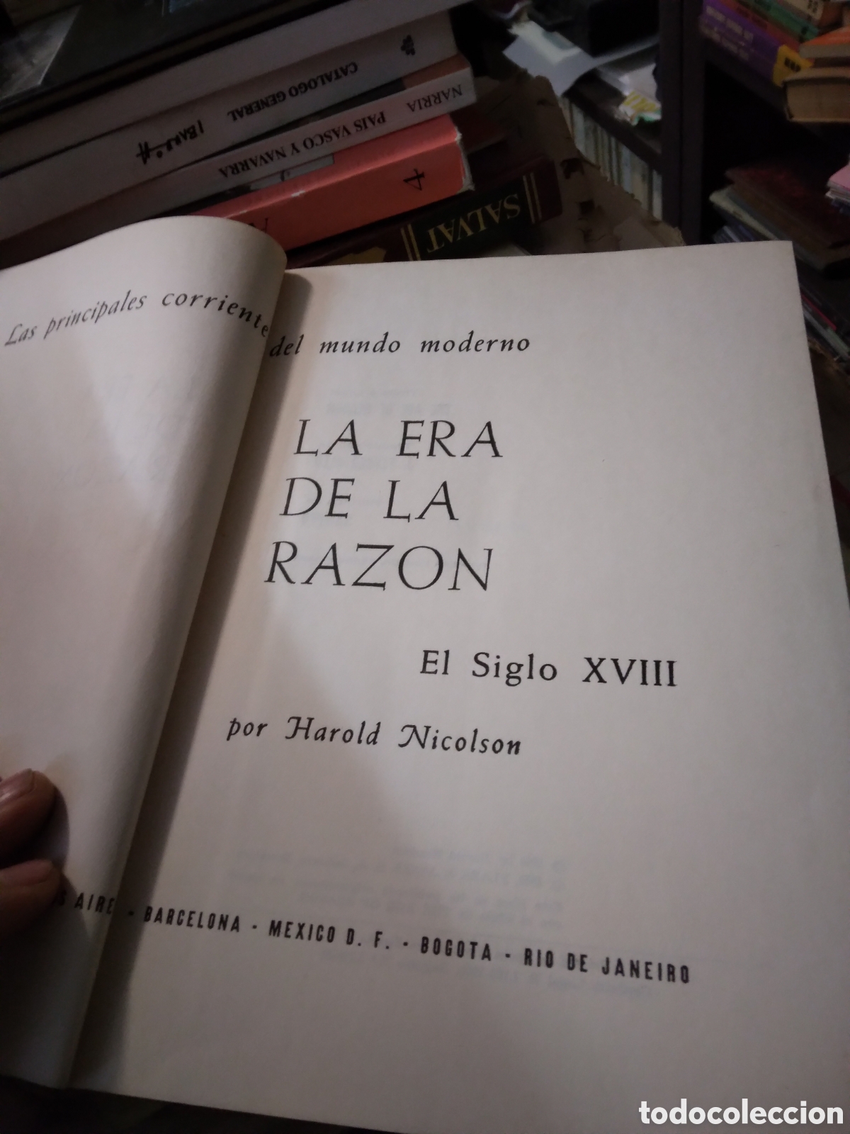 Libros: Harold Nicolson, La.era de la razon - Foto 3